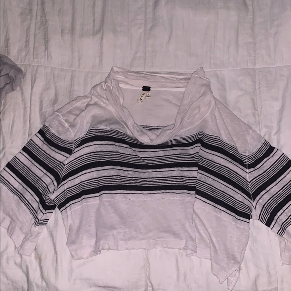Free people cropped shirt